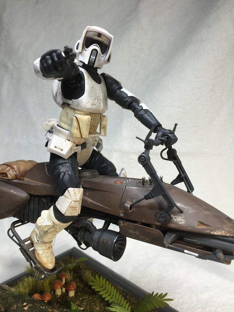 speeder bike bandai